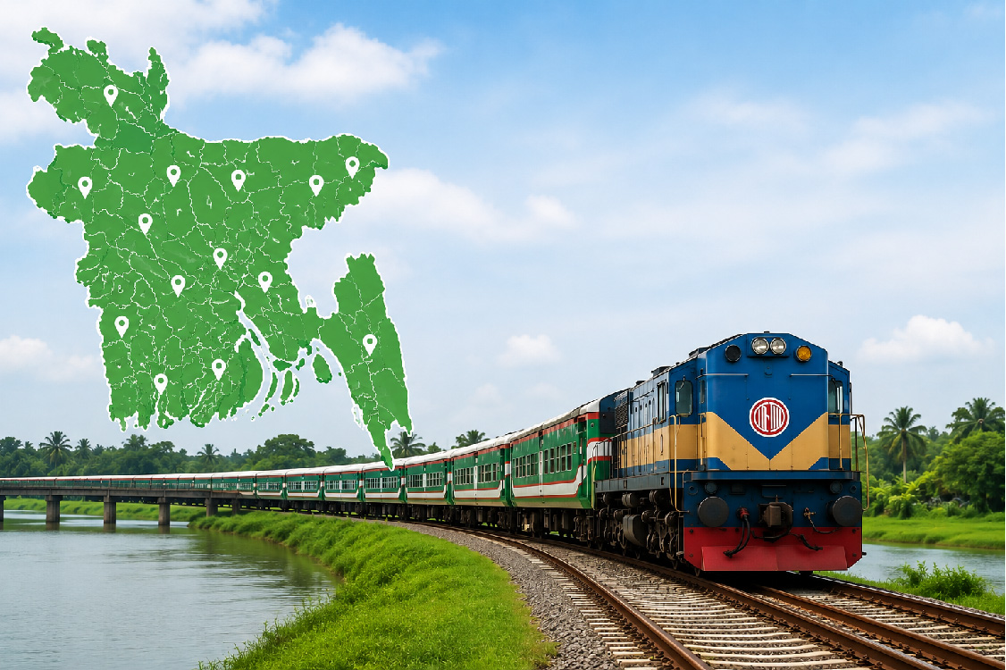 দেশের সব জেলায় যাচ্ছে ট্রেন, ভাঙ্গা থেকে ২৪৪ কিলোমিটার নতুন রেলপথ নির্মাণের সমীক্ষা শেষ